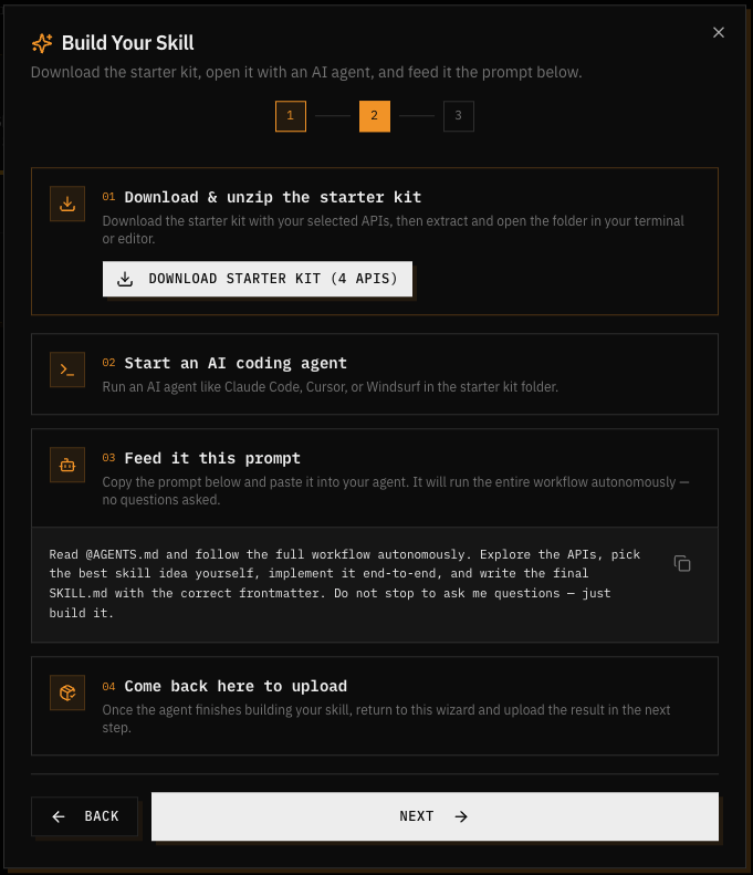Build Your Skill - download and instructions