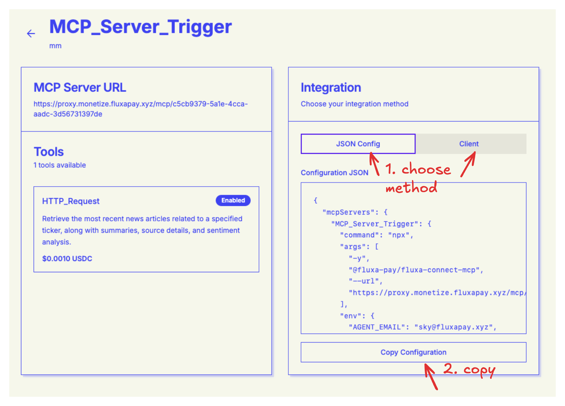 Integration method selection